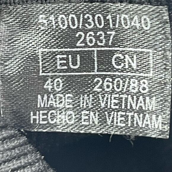 Zara Women's Black Stretch-Knit Pointed Toe Slip-On Heeled Sock Ankle Boot Sz 9 - Picture 5 of 7